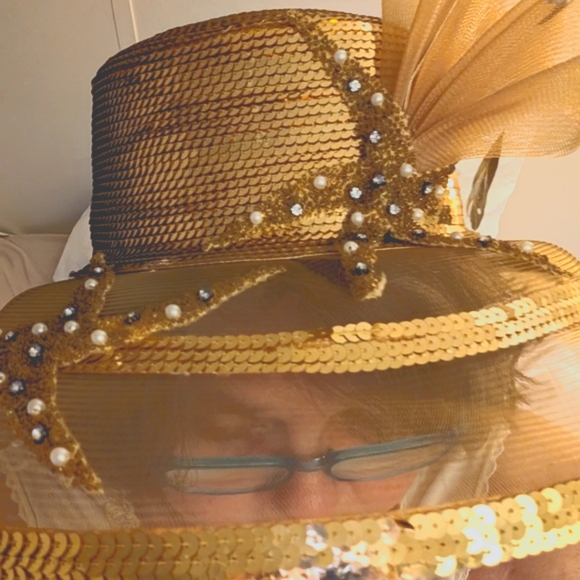 Vintage whittall & shon wide brim hat - Picture 3 of 8